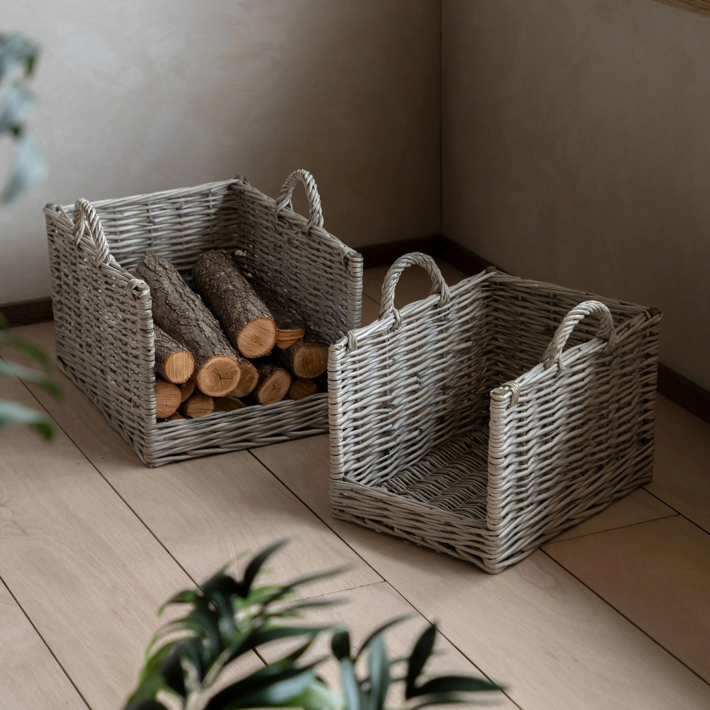 x2 Corte Log Baskets