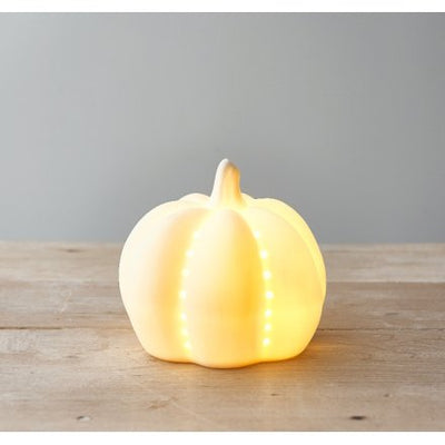 x4 LED Ceramic Pumpkins