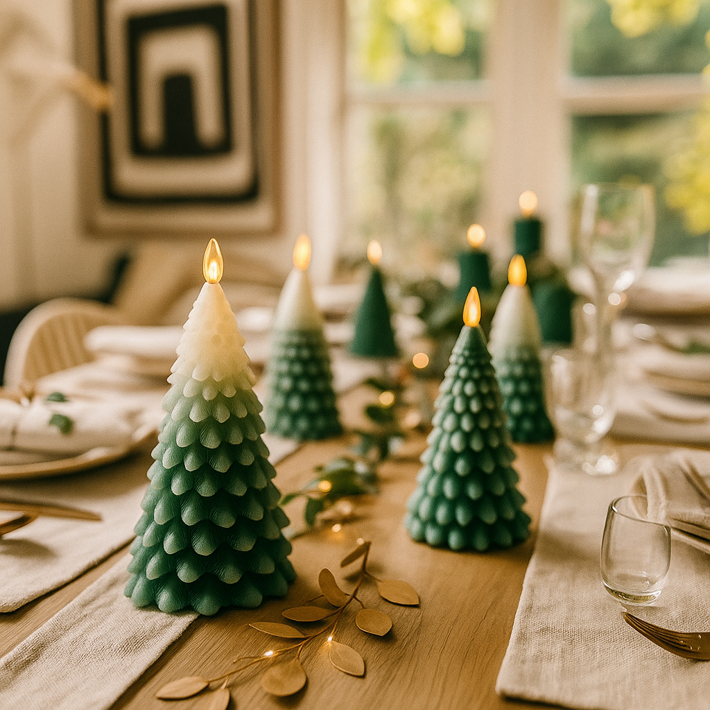 x6 Winter Tree Candles