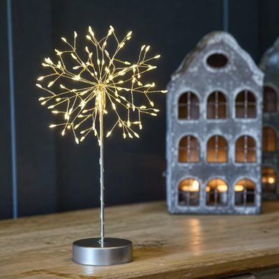 x12 Mini Table Dandelion Silver