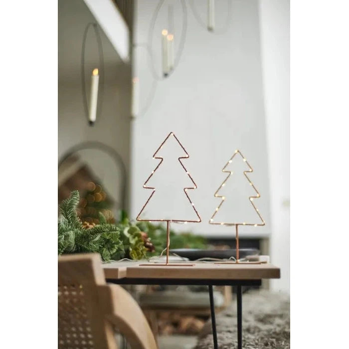 x2 Copper Christmas Tree