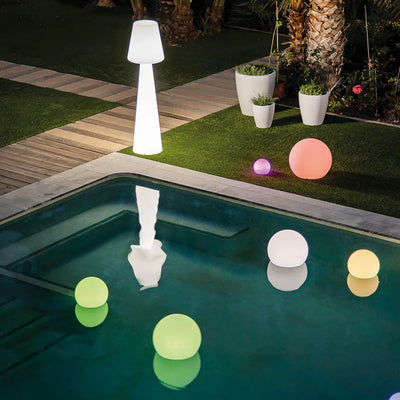 8x Waterproof Solar Pool Sphere Lights