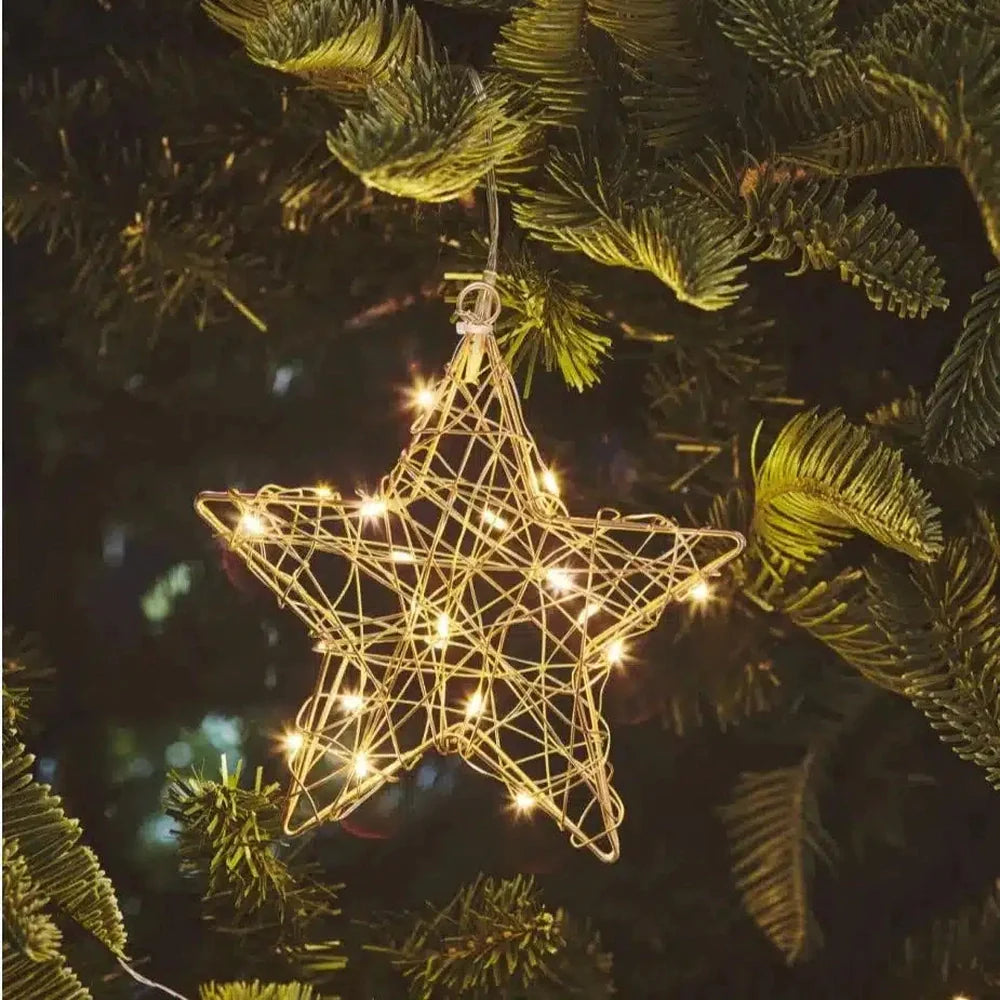 x3 Hanging Star Gold