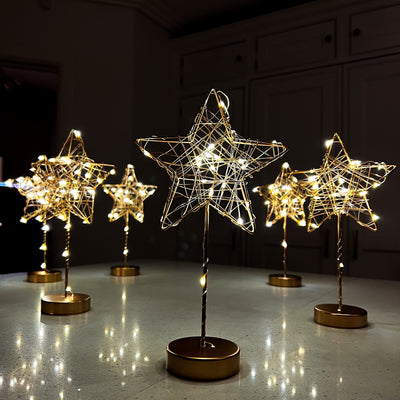 x12 Table Star Lights Gold