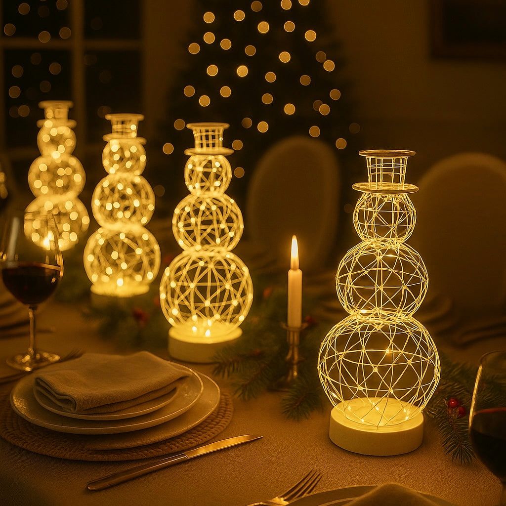 x6 Table Snowman White