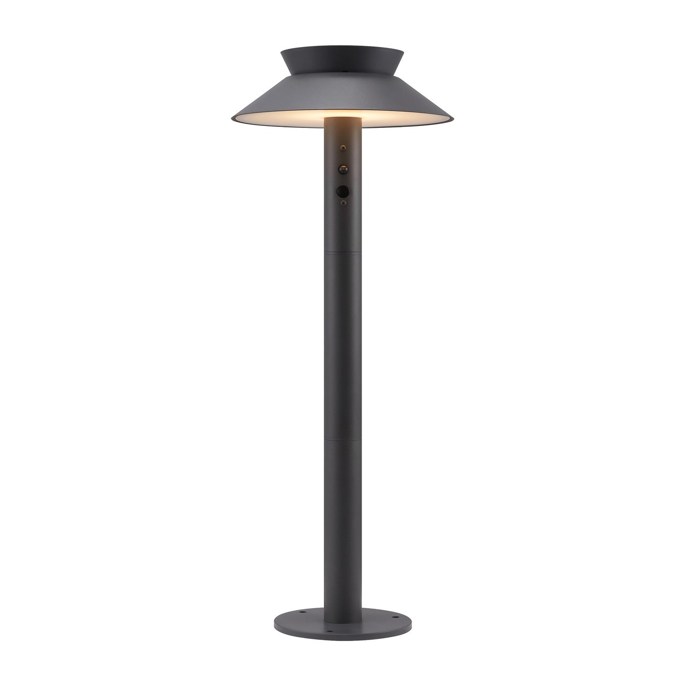 x2 Justina Solar Garden Light Anthracite