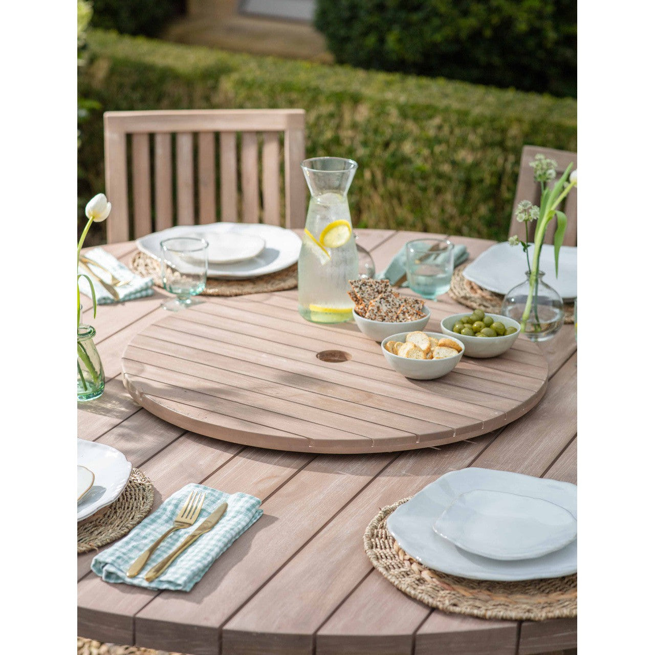 Porthallow Lazy Susan Natural