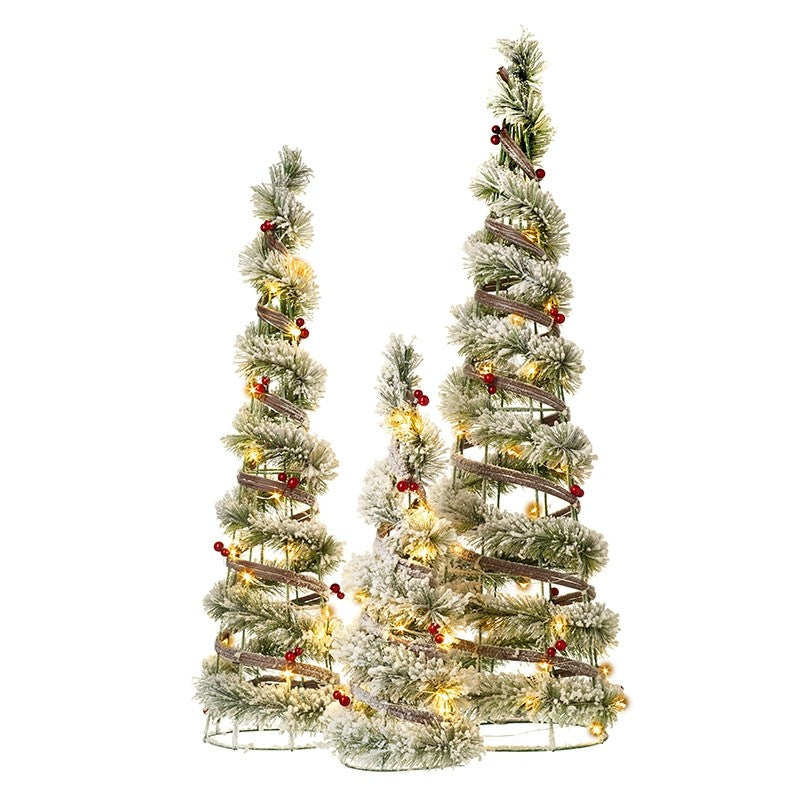 x6 Light Up Christmas Trees