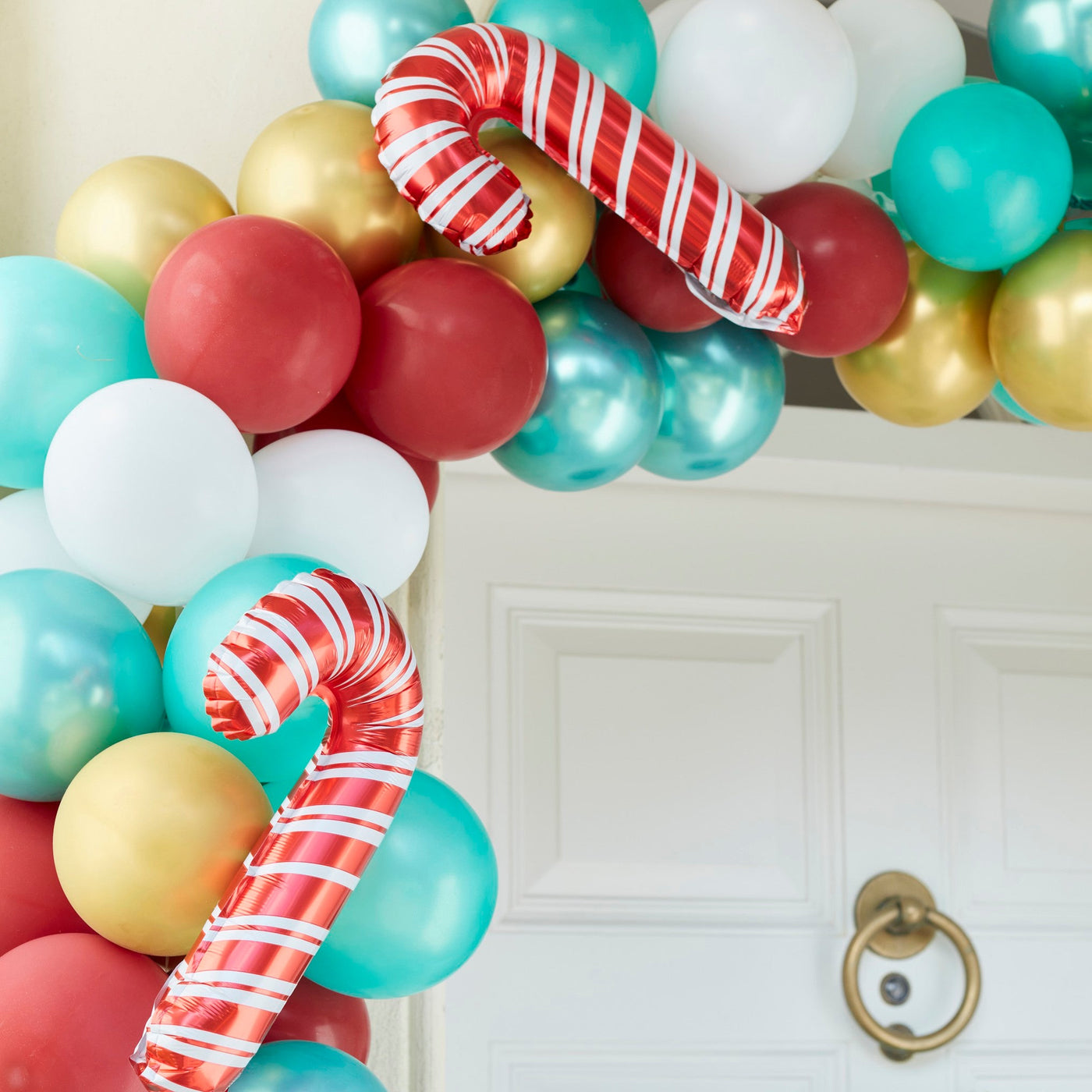 Candy Cane Balloon Arch Pack