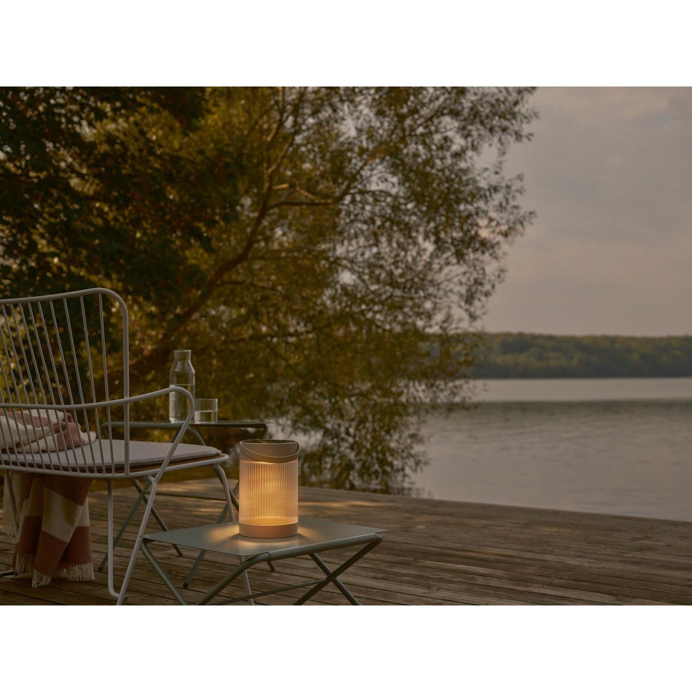 Coupar Solar Table Lamp Sand