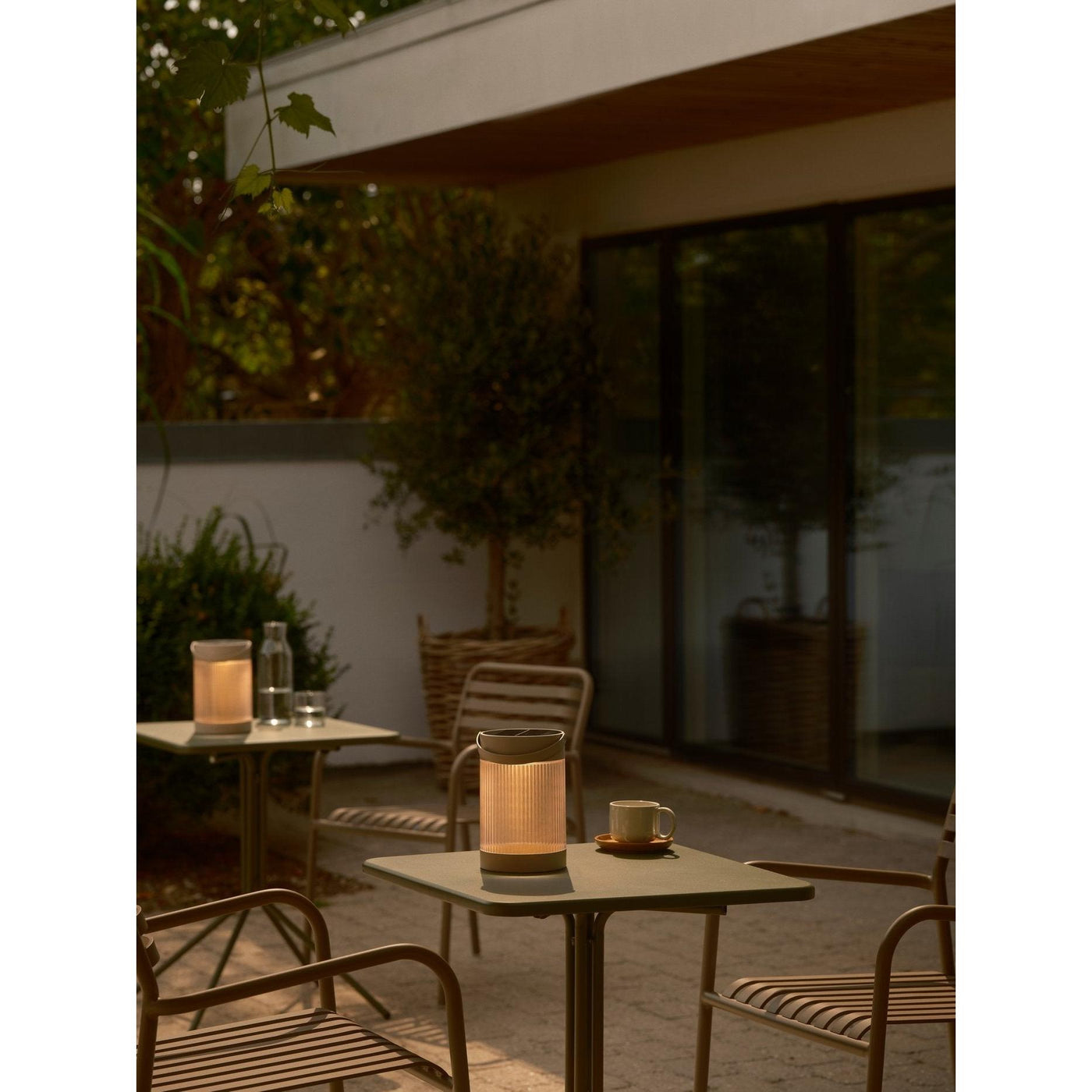Coupar Solar Table Lamp Sand