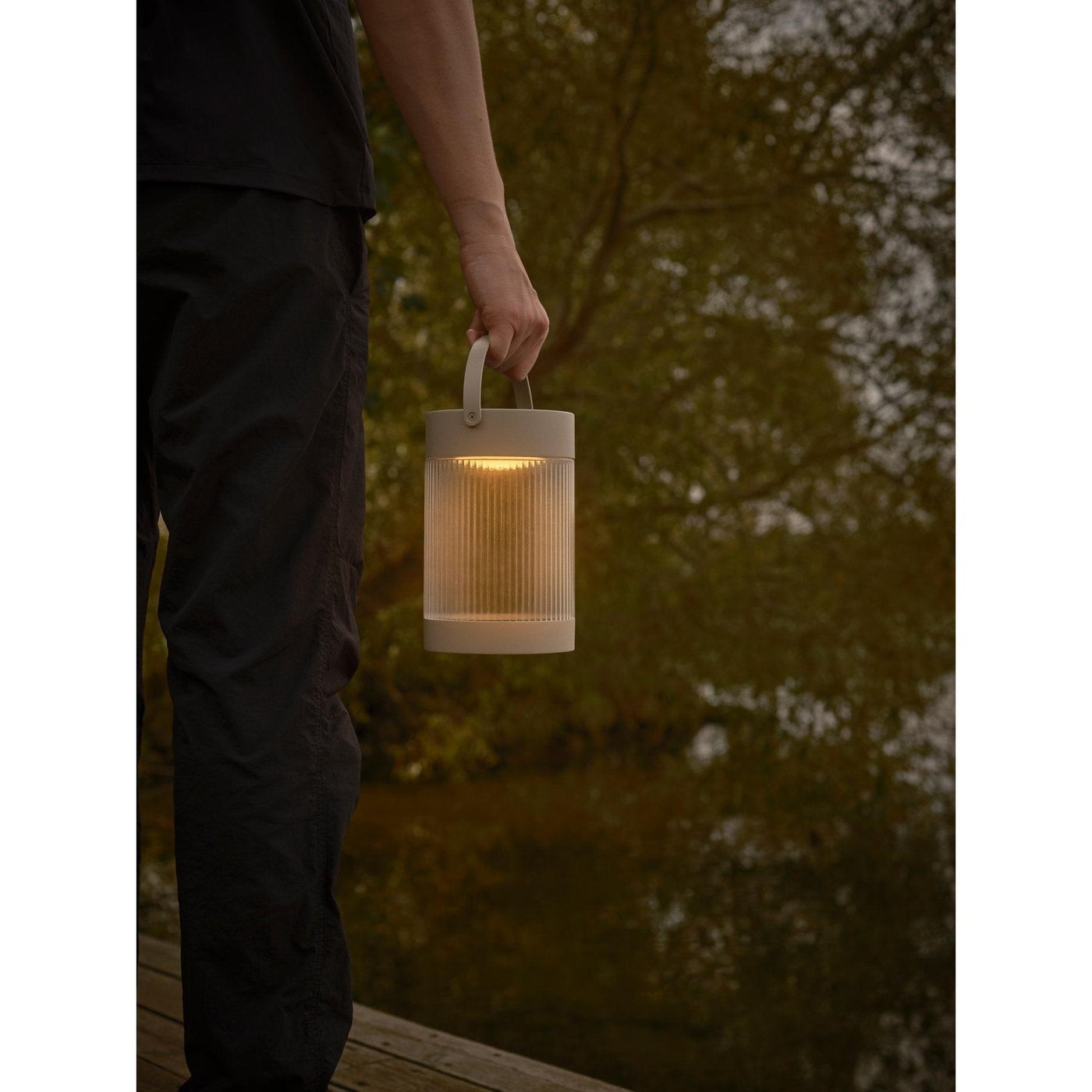 Coupar Solar Table Lamp Sand
