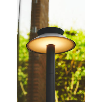 x2 Justina Solar Garden Light Anthracite