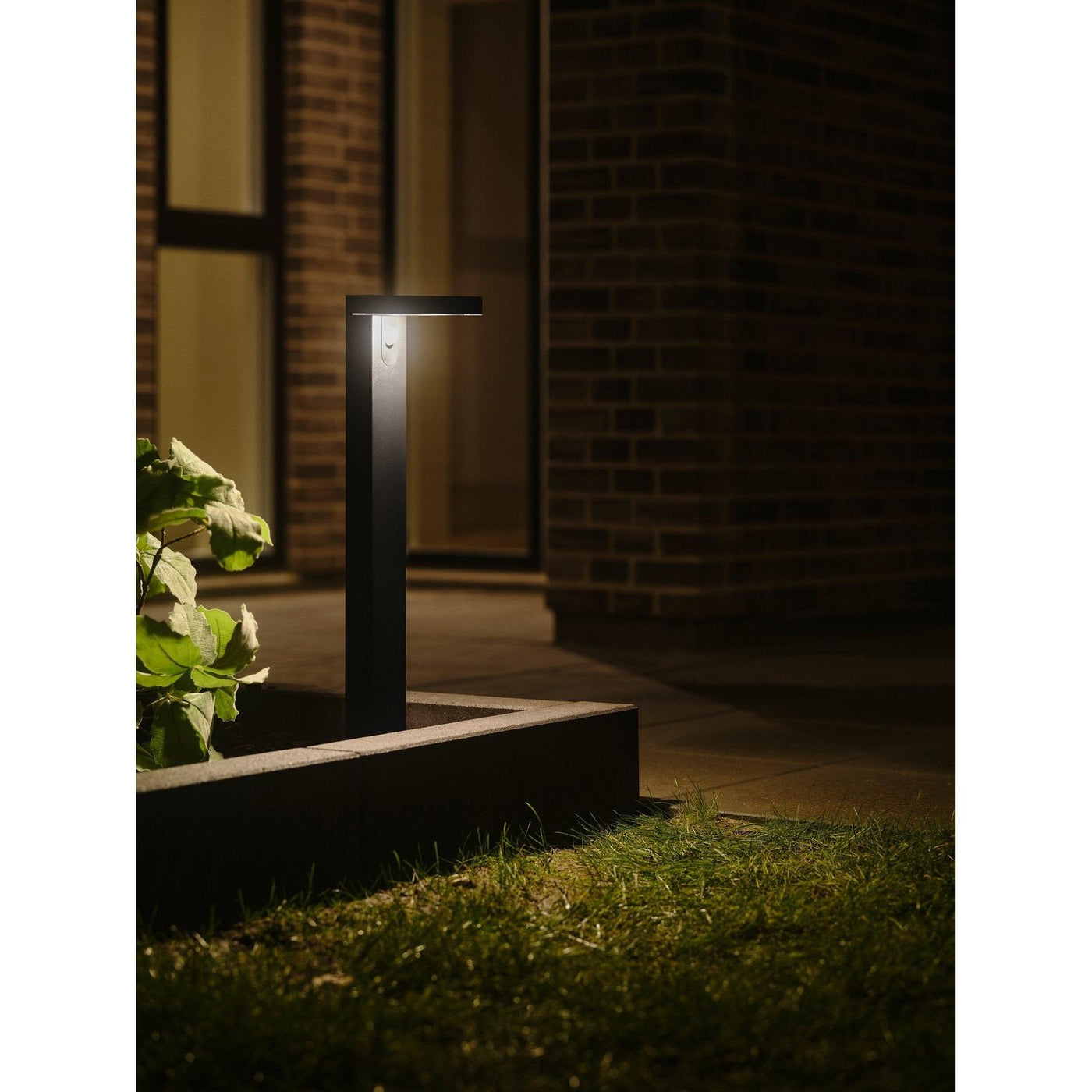 Rica Square Solar Garden Light Black