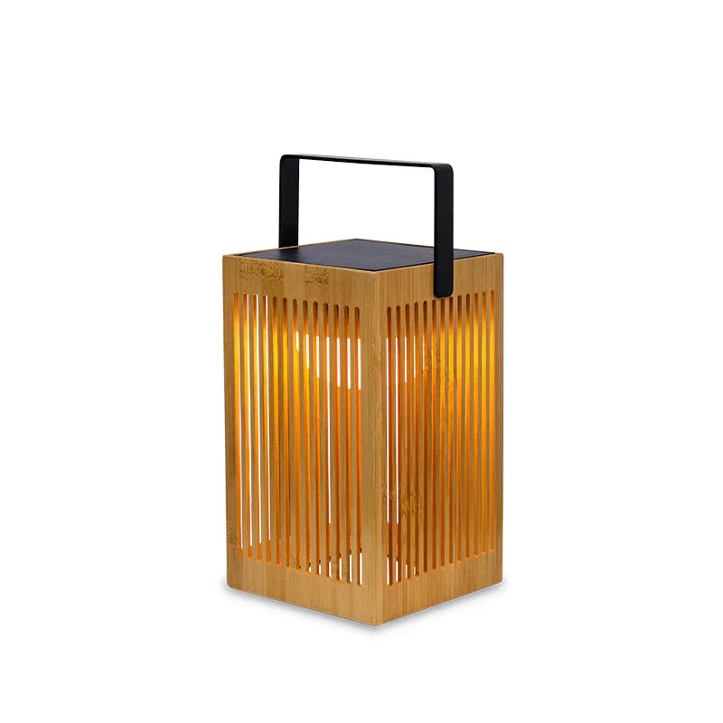 x6 Okinawa Solar Bamboo Lanterns