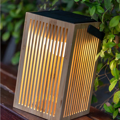 x6 Okinawa Solar Bamboo Lanterns