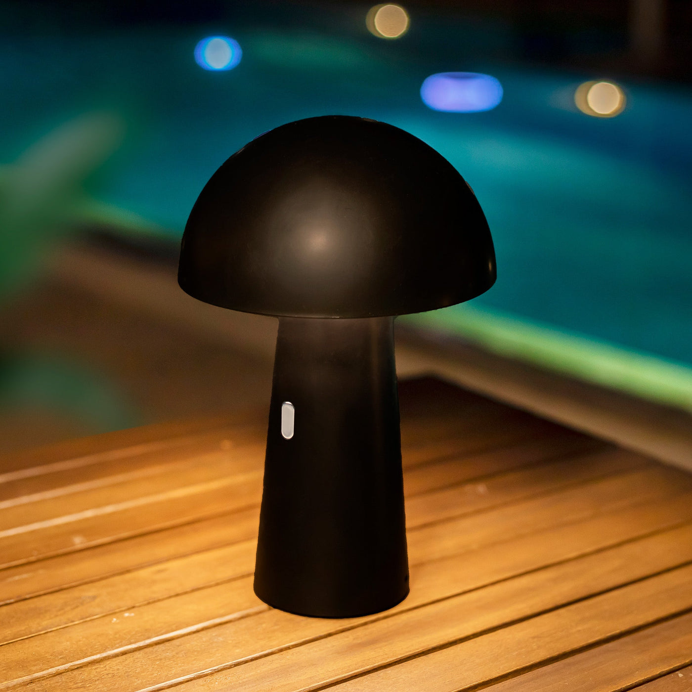 Shitake Re-chargeable Lamp Black