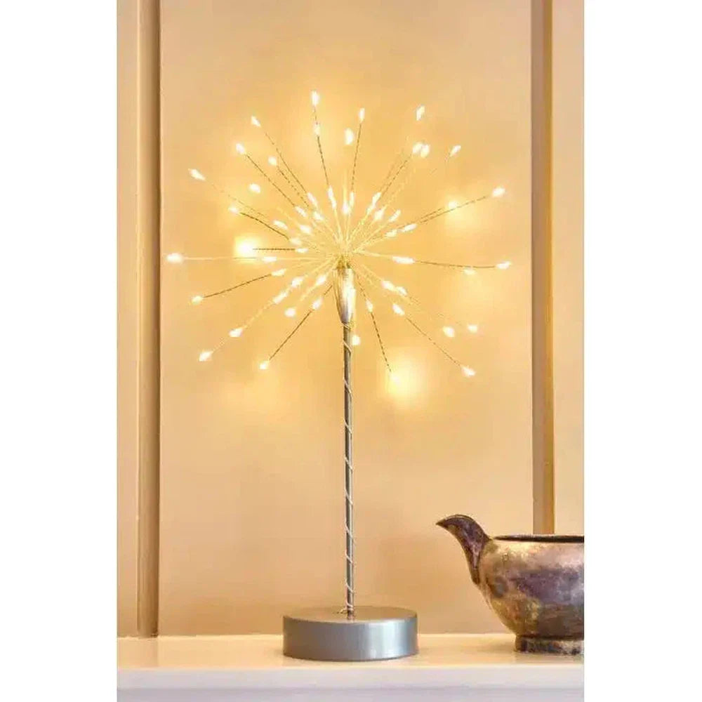 x6 Mini Table Starburst Silver