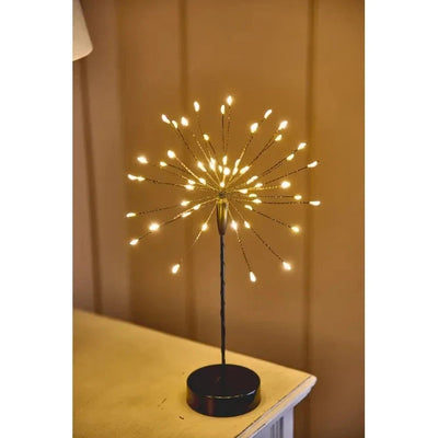 x6 Mini Table Starburst Lights Black