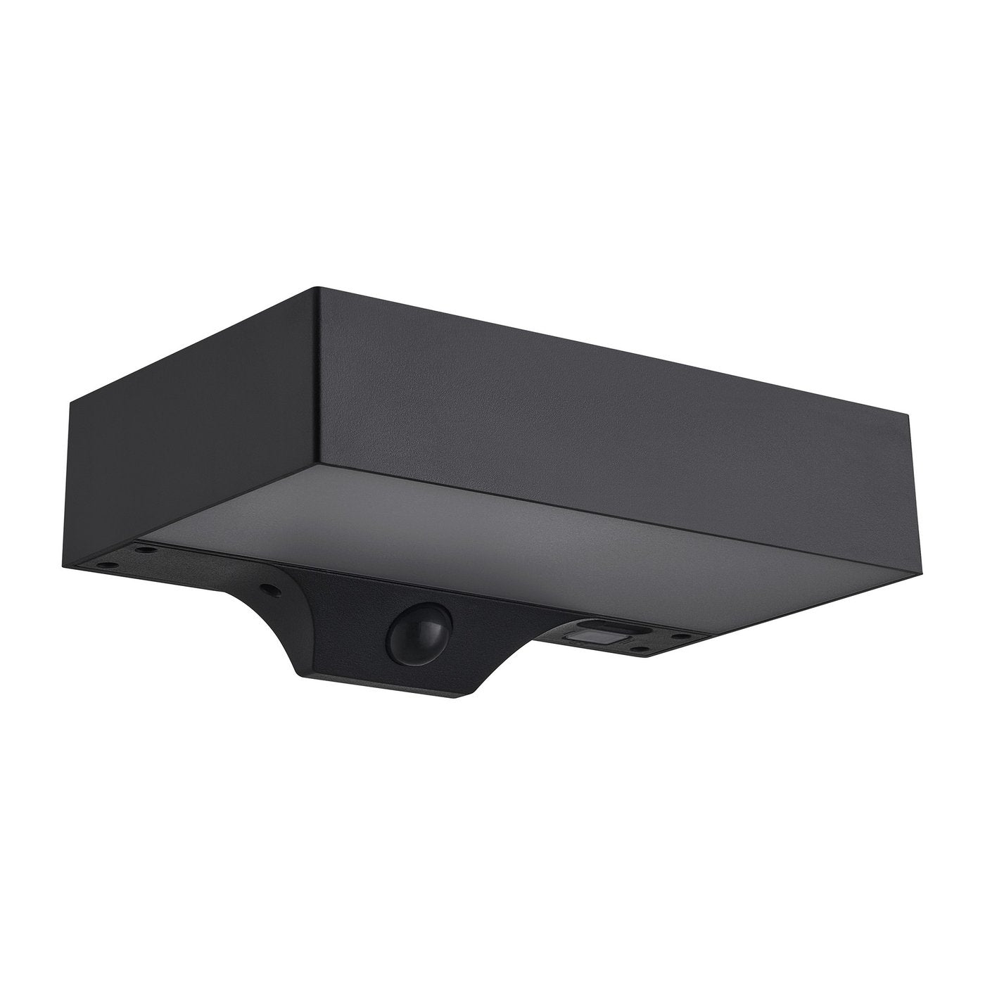 Monay Square Solar Wall Light Black