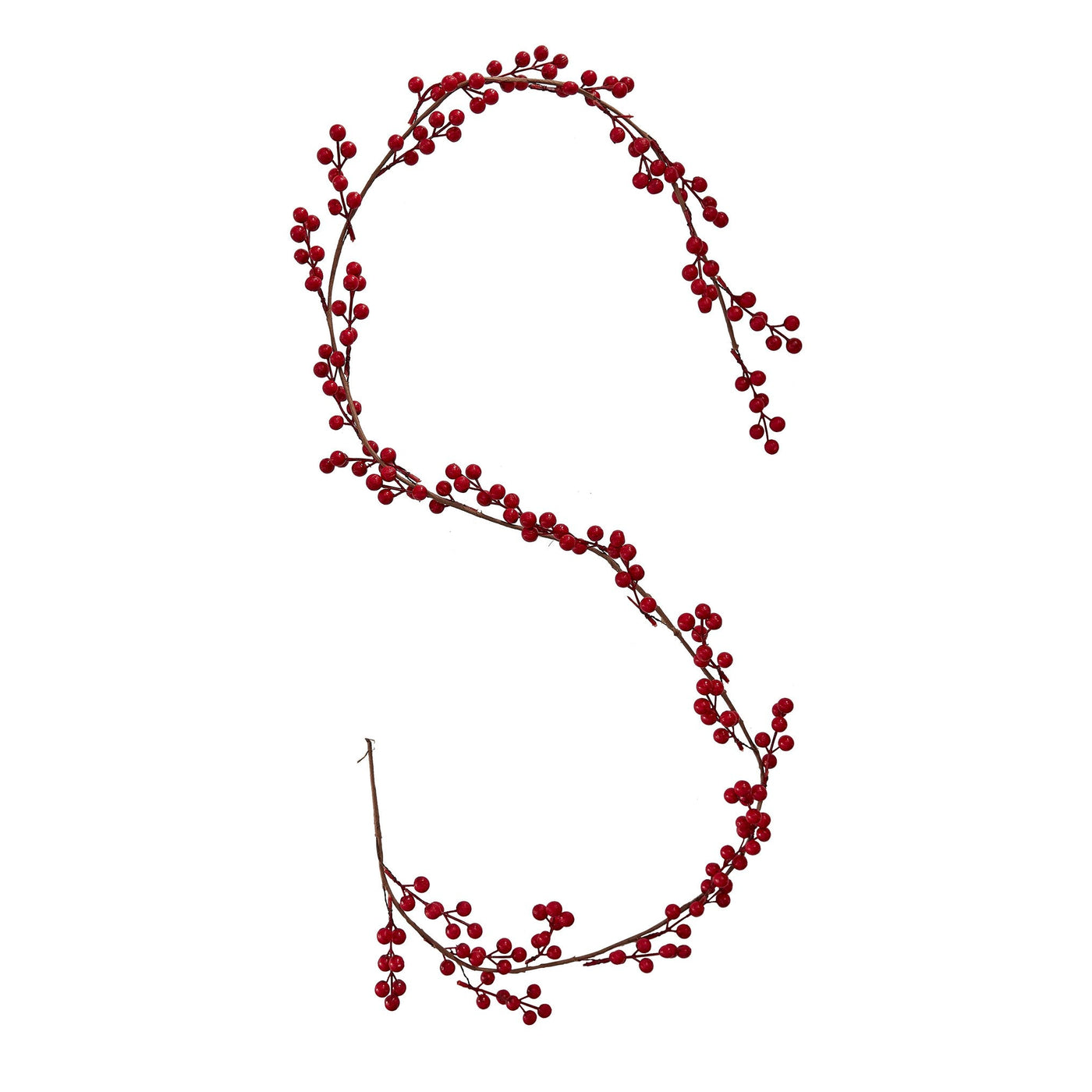 x2 Red Berry Christmas Garland