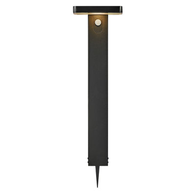 Rica Square Solar Garden Light Black