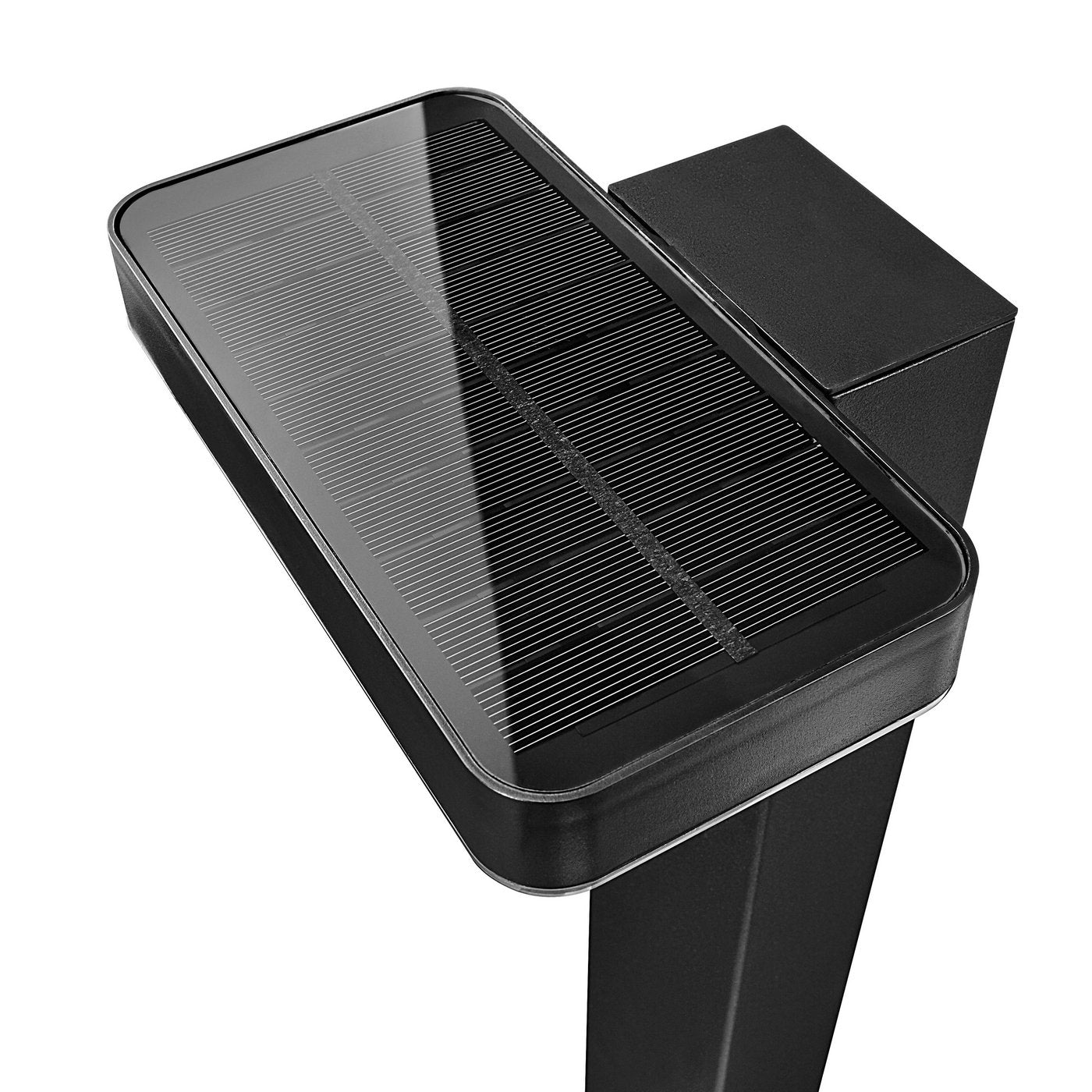 Rica Square Solar Garden Light Black