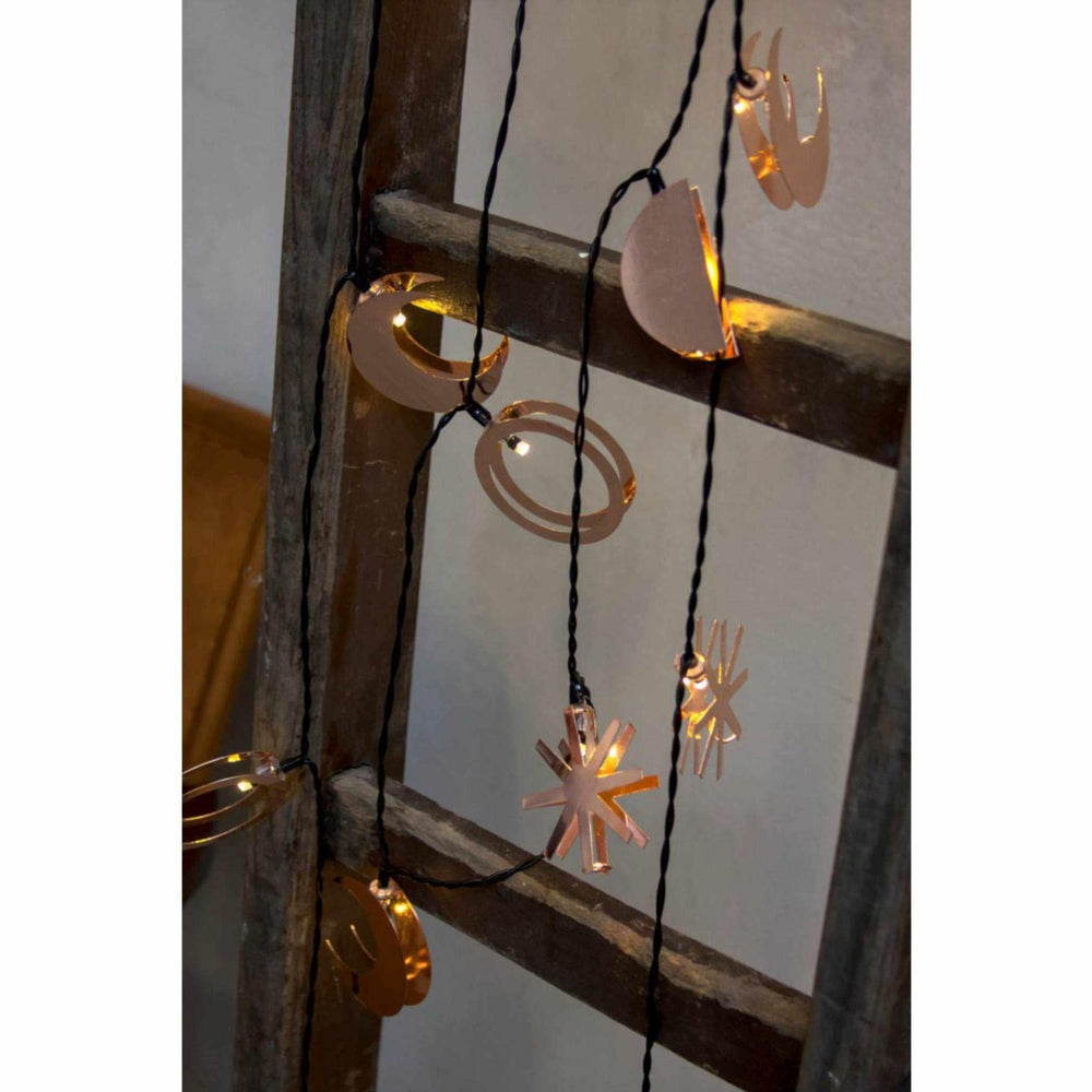 x3 Night Sky Garland Lights Copper