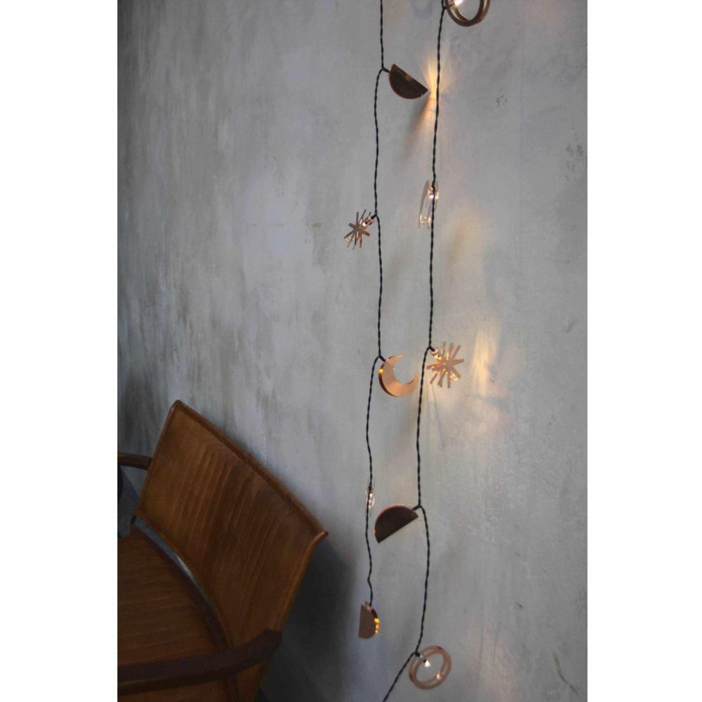 x3 Night Sky Garland Lights Copper