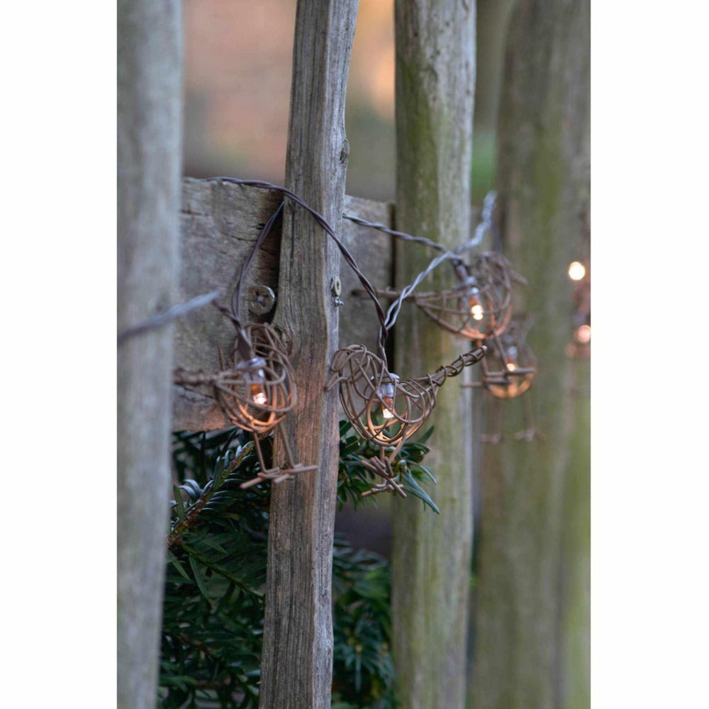 Solar Bird Garland Lights