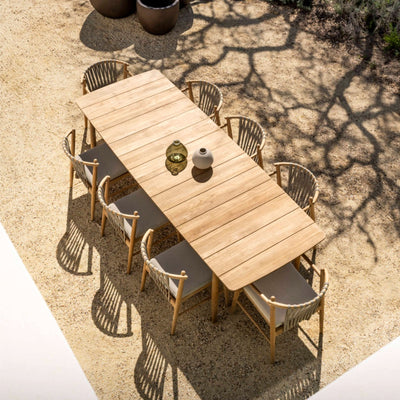 Torre Teak 8 Seater Dining Table