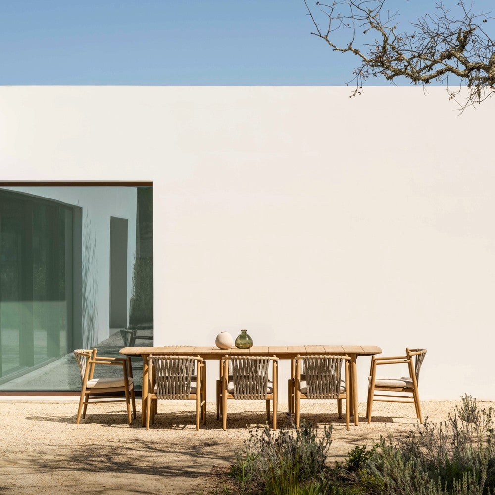 Torre Teak Dining Table Set