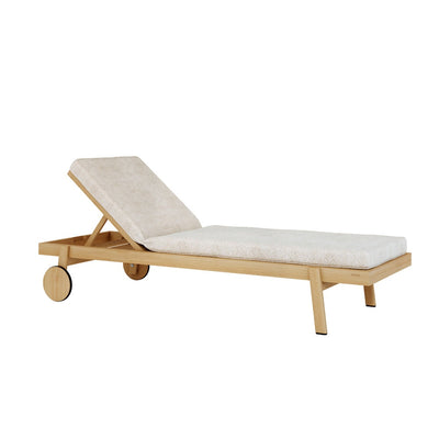 Torre Teak Sunlounger