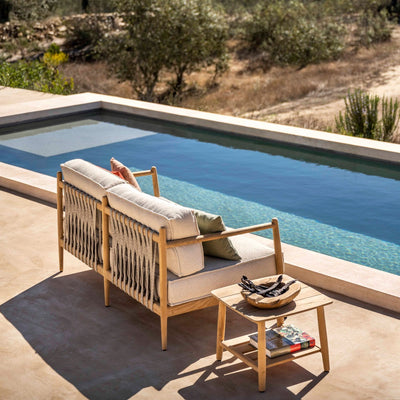 Torre Teak Loveseat