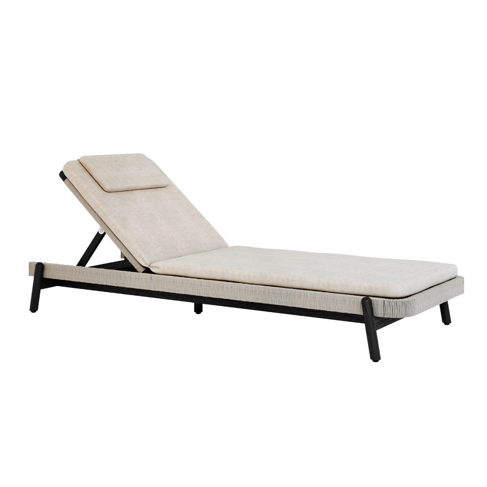 X2 Cobre Teak Sunloungers