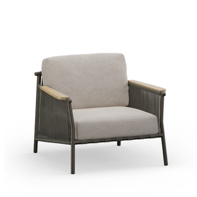 Colares Arm Chair Dark Brown