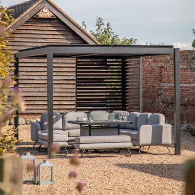 Scarcroft Pergola Black