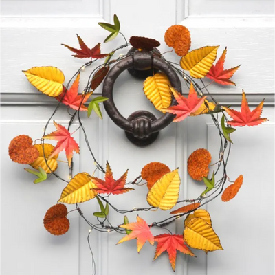 Fall Leaves Starburst Pinecone Lights Pack