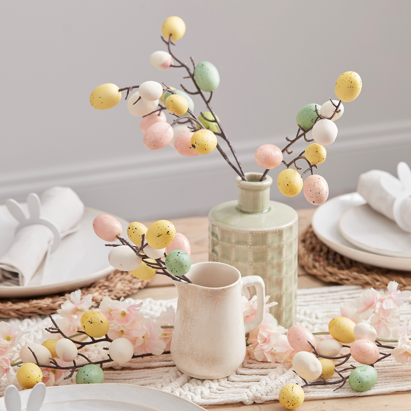 Easter Wreath & Candle Bundle