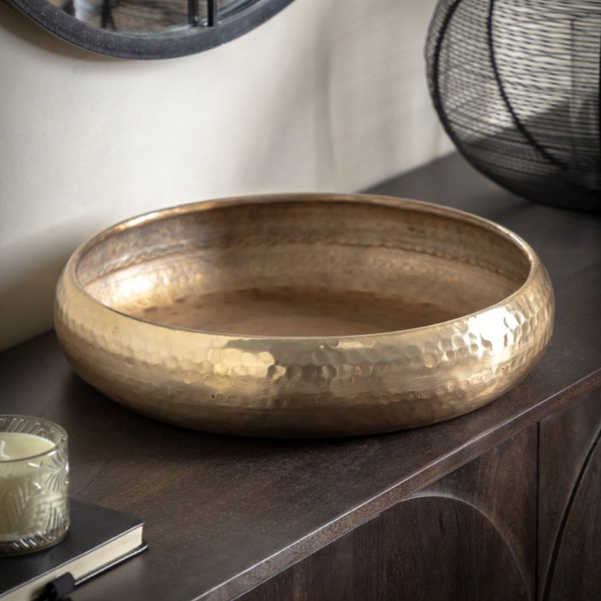 Giza Metal Bowl Large