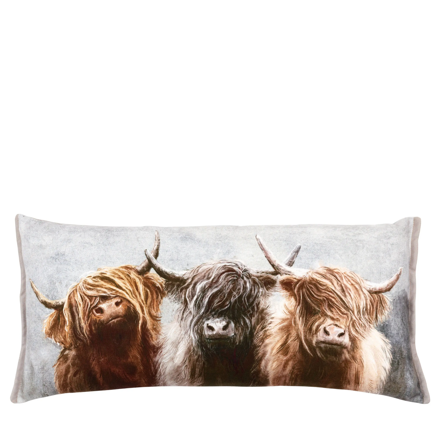 Highland Cow Trio Cushion