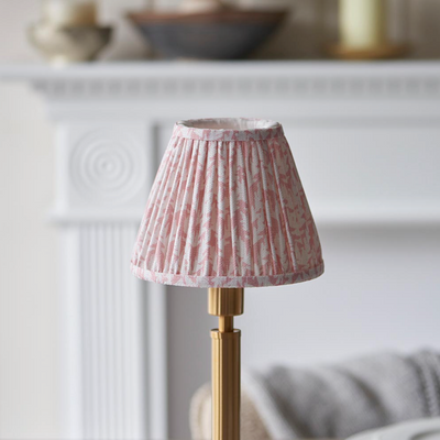 Upton Rechargeable Table Lamp with Leaf Shade