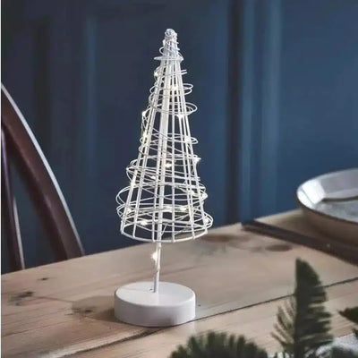 x12 Table Tree Lights White