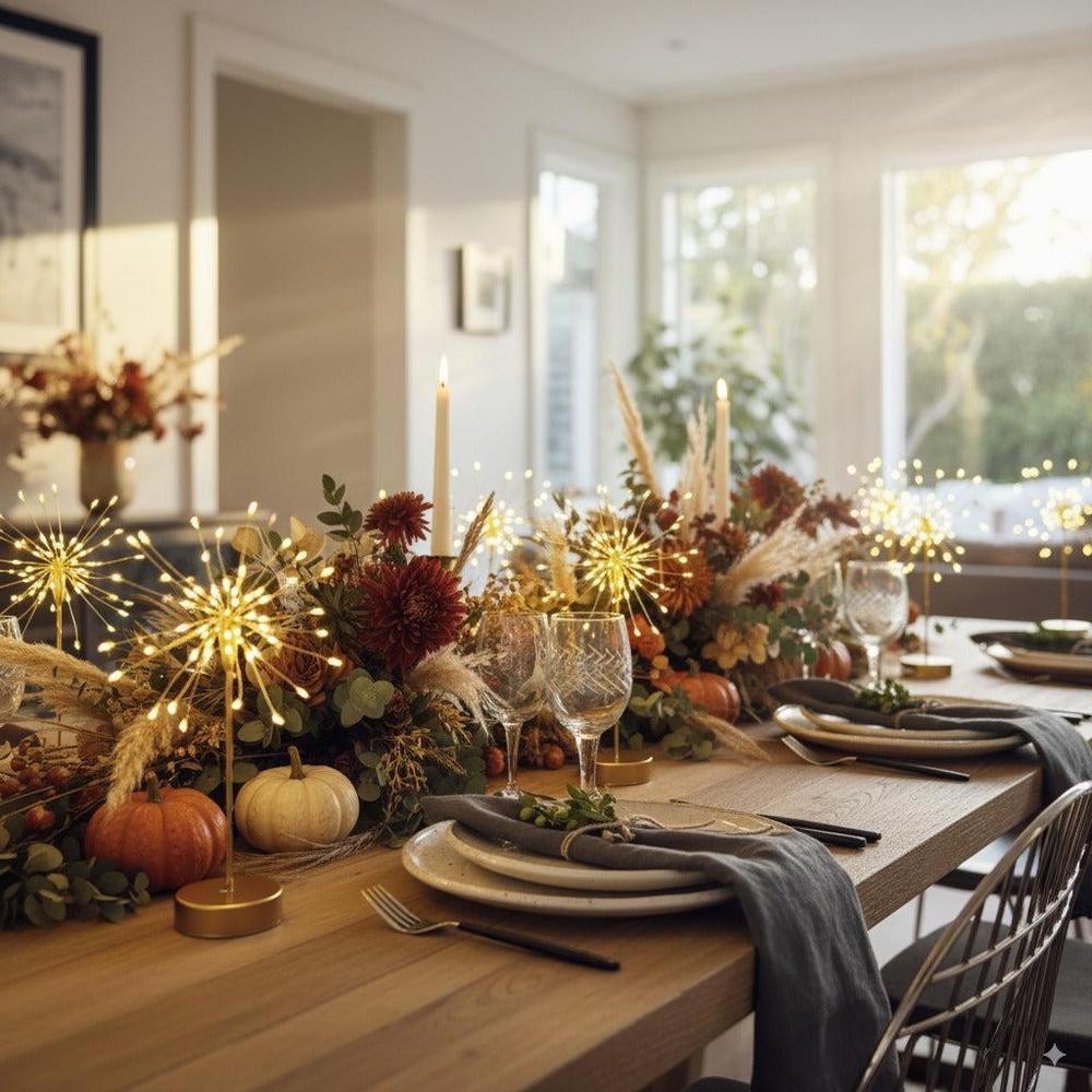 x6 Mini Table Starburst Gold