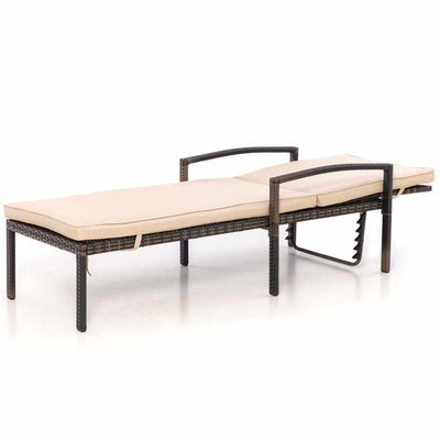 Altarnun Sunlounger Brown