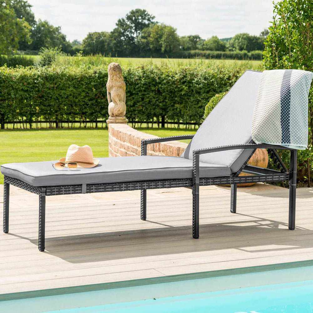 Altarnun Sunlounger Grey