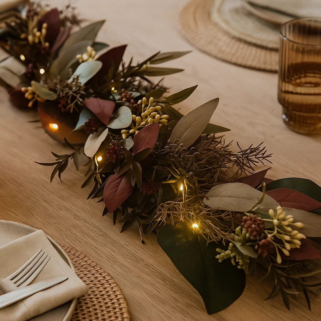 Pre Lit Winter Garland