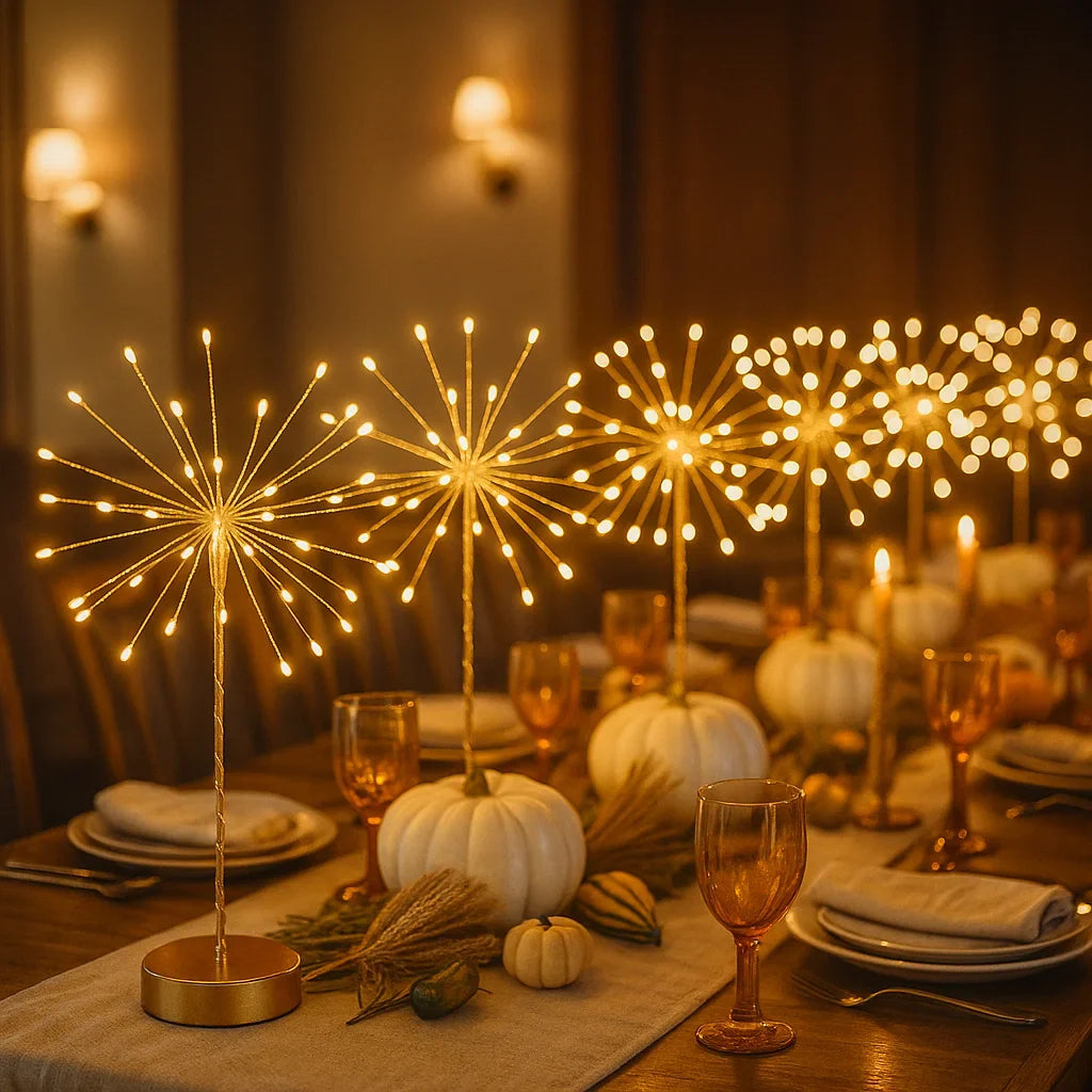 x6 Mini Table Starburst Gold