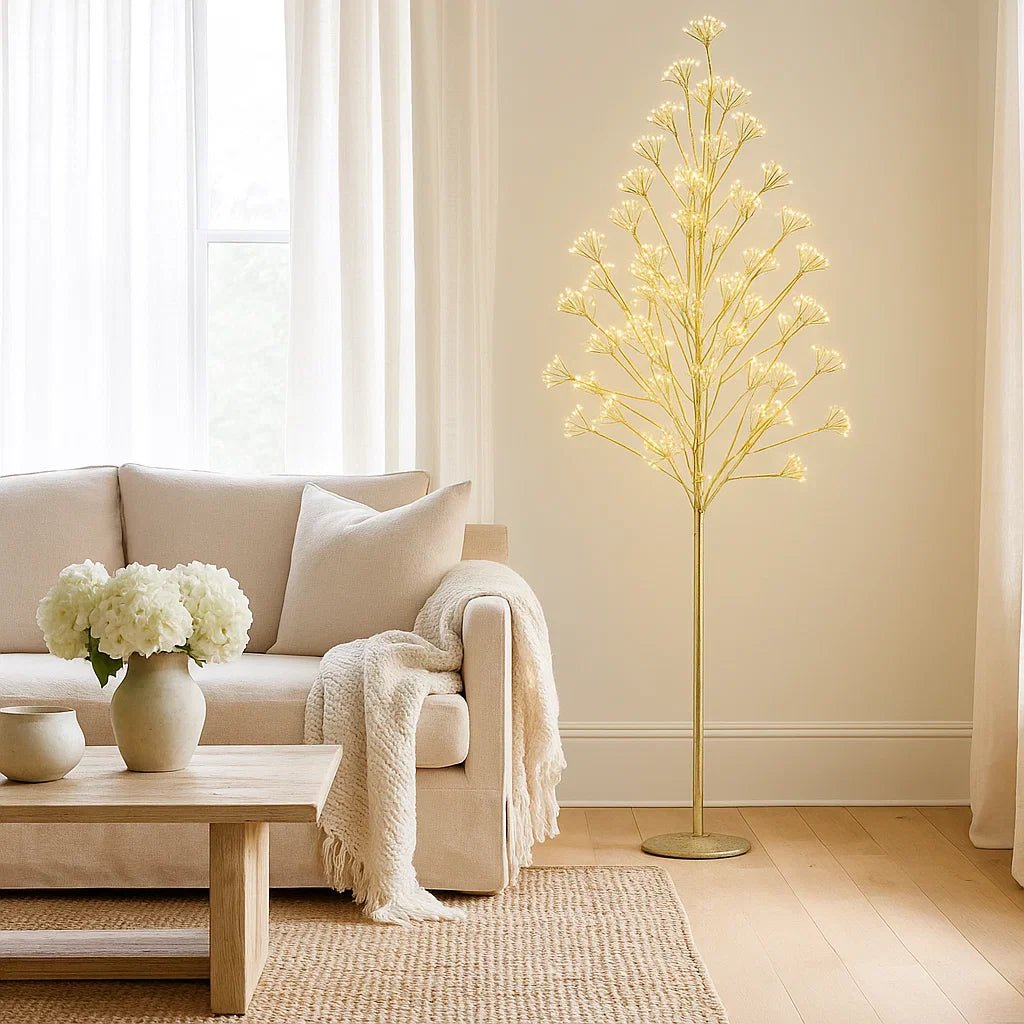 Large Gold Christmas Tree