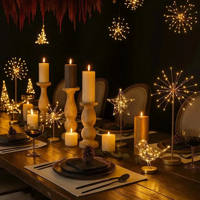 Deluxe Holiday Table Lights Selection